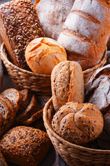 Composition with assorted bakery products