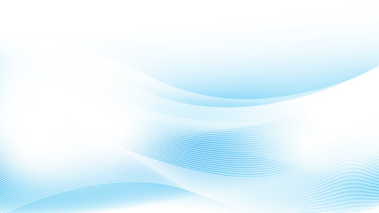 Blue wave Abstract Background