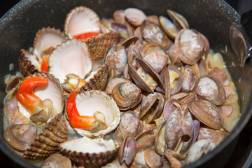Cuisine de fruits de mer
