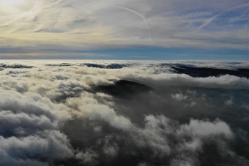 Wolkenaufnahmen mit DJI Mavic 2 Drohne
