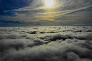 Wolkenaufnahmen mit DJI Mavic 2 Drohne