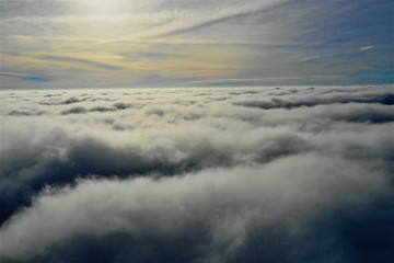 Wolkenaufnahmen mit DJI Mavic 2 Drohne