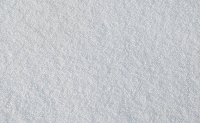 White snow background