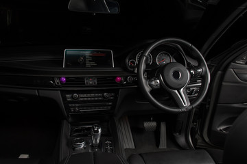Fototapeta premium car interior