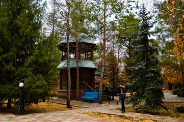 gazebo in the park