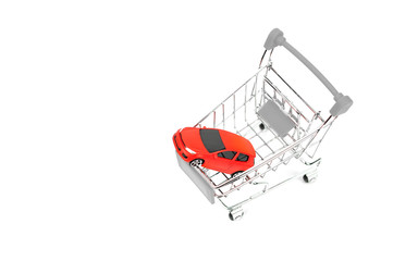 shopping car concept
