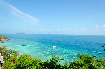 Fototapeta premium phi phi don isole baia azzurra