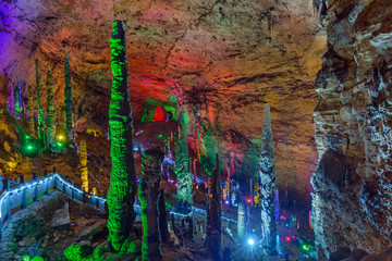 Huanglong Yellow Dragon Cave - China