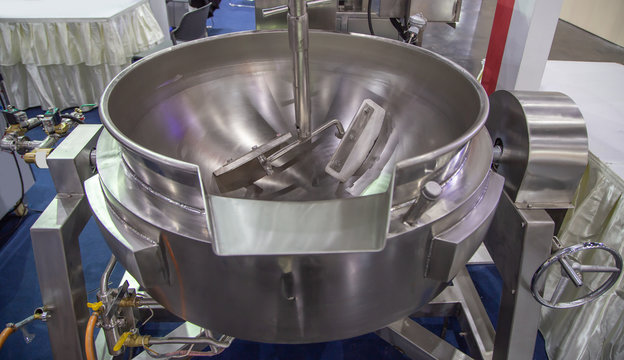 Blender machine large barrel mixing food ingredient for food industry