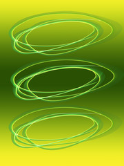 Creative flame wave hand sketch abstract bubble