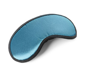 Sleep mask on white background