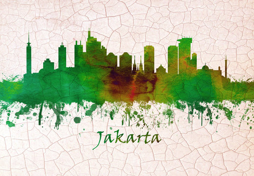 Jakarta Indonesia skyline