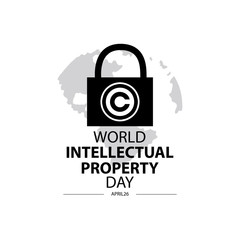  World Intellectual Property Day concept. April 26.