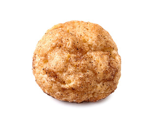 Tasty cookie on white background