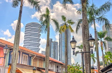 Fototapeta na wymiar Singapore, Kampung Glam district