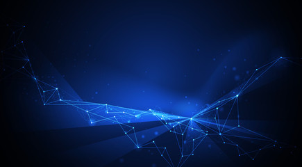 199 technology on blue background