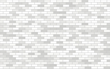 Light gray and white brick material texture retro wall background