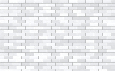 Light gray and white brick material texture retro wall background