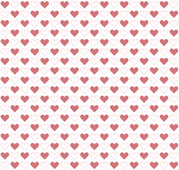 seamless loving hearts valentine background