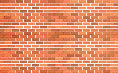 Light red and brown brick material texture retro wall background