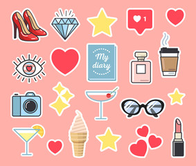 fashion sticker pack 