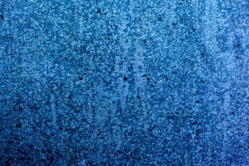 Fototapeta na wymiar Texture blue metal table background