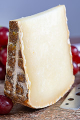 Ossau-Iraty or Esquirrou sheep cheese produced in south-western France, Northern Basque Country