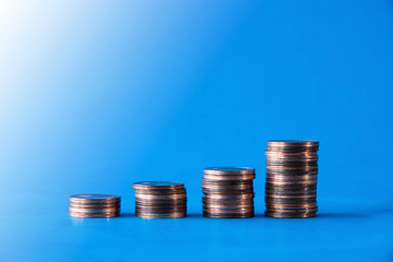 finanza, monete, grafico, economia, affari, guadagni,	