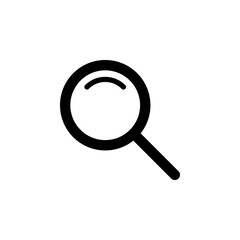 Search icon vector. search magnifying glass icon