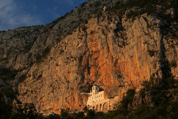 Fototapeta na wymiar Ostrog Monastery, Montenegro