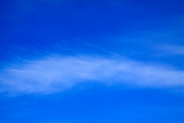 Obraz premium blue sky and white clouds