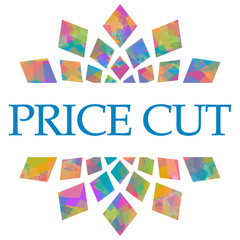 Price Cut Colorful Circular Squares 