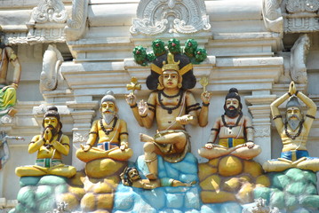 Hindu temple in Jaffna in sri lanka