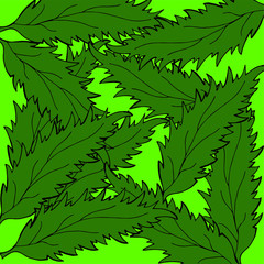  background with leaves