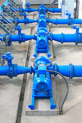Water supply pump station of mechanical equipment