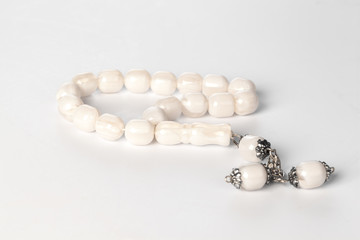 Rosary Isolated on white background