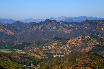 Obraz premium mountain scenery is in a geological park