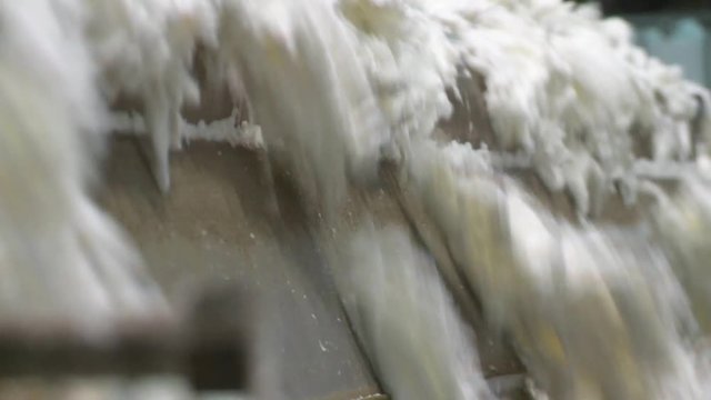 Pulp production. Washing and bleaching of wood pulp.  Production of offset white paper. 