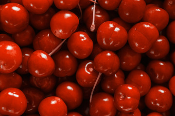 Sweet cherry red fruits