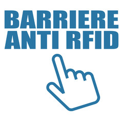 Logo barrière anti rfid.