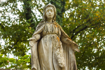 Obraz premium Classic Old Statue of Maria Magdalena