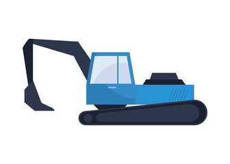 under construction excavator vehicle