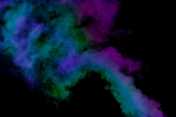 Fototapeta na wymiar smoke of color
