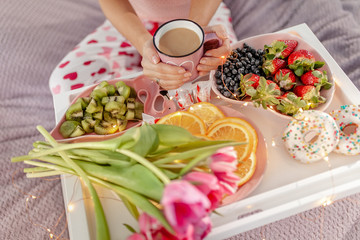 breakfast in bed