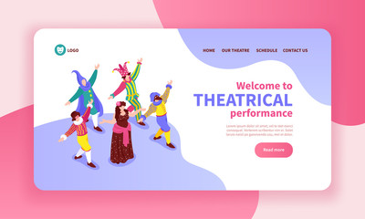 Isometric Theatre Banner
