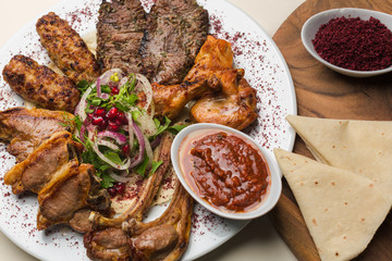 Turkish and Arabic Traditional Kebab