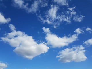 ciel de printemps 