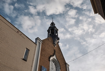 Dordrecht city - typical facade and buildings - Netherlands - Holland