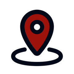 Map pin icon