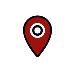 Map pin icon